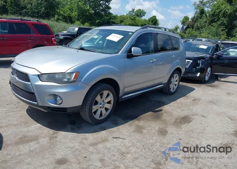 2012 Mitsubishi Outlander Se z USA, uszkodzony, nr VIN JA4JT3AW4CU015012